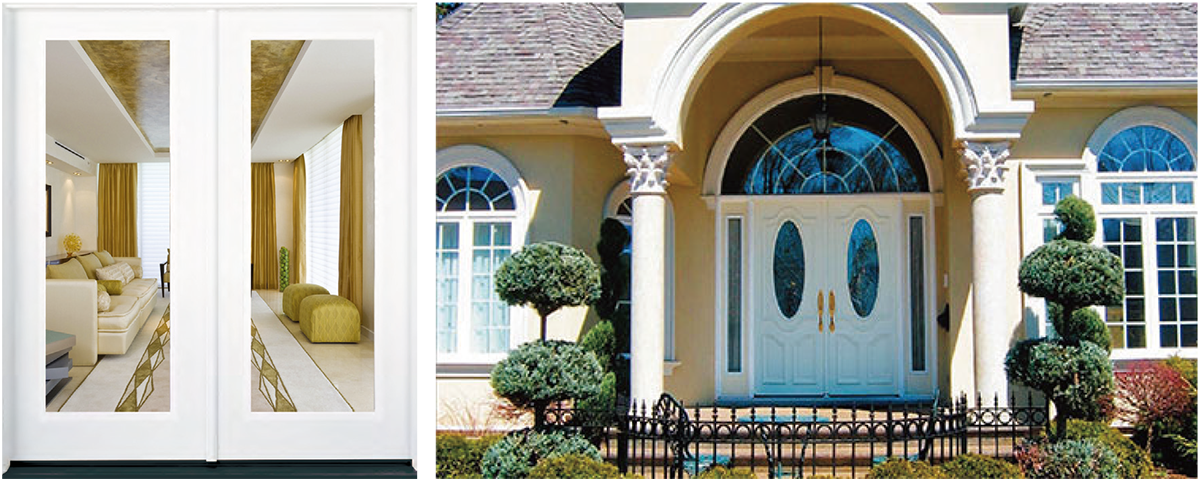 SMC復(fù)合材料門-應(yīng)用